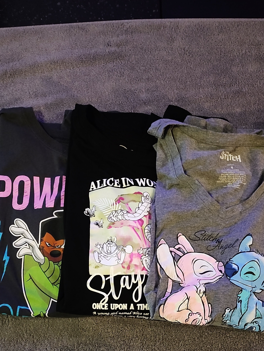 Torrid Disney Women's Set Of 3 Shirts.